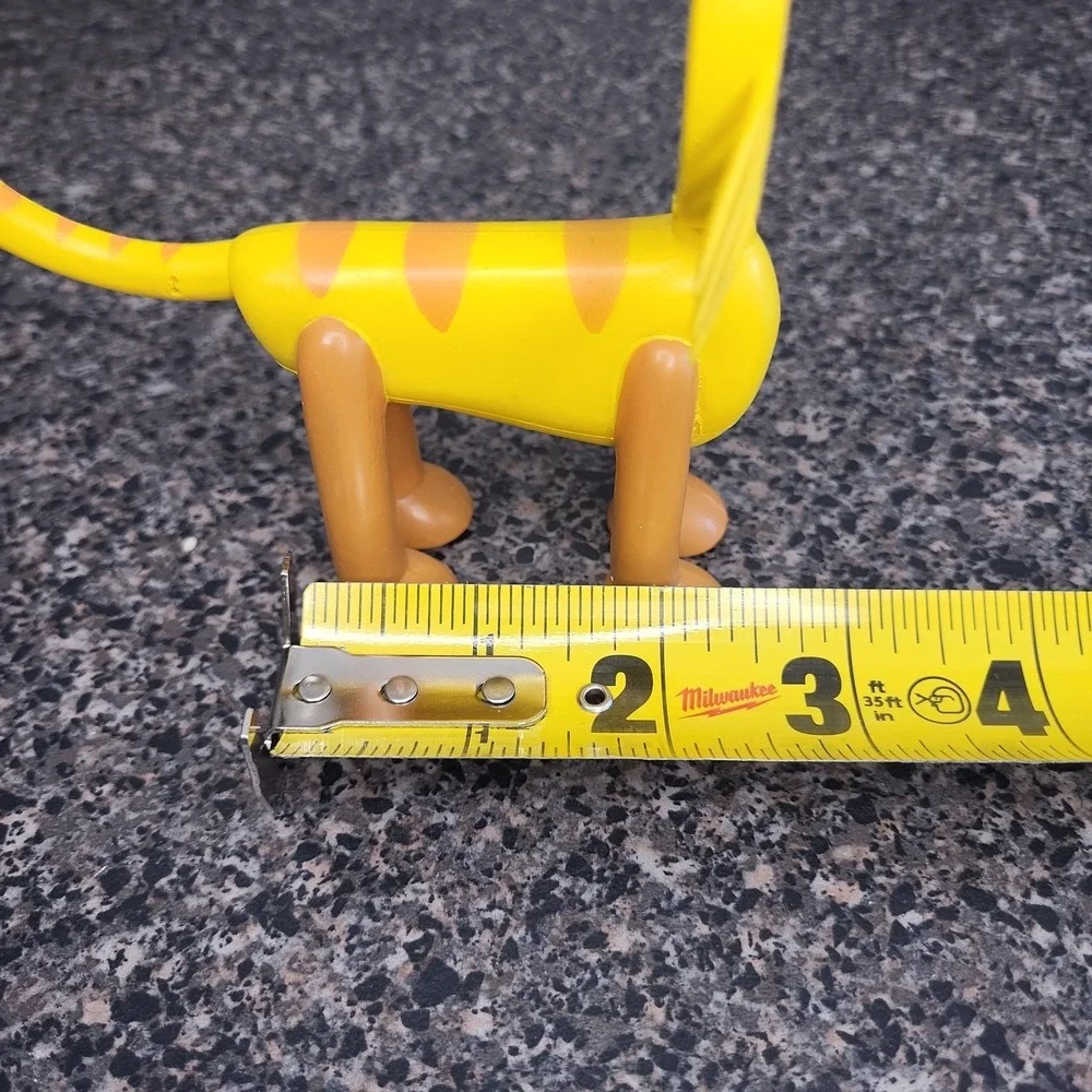 VINTAGE 1998 CBS Designs Flexo Buddies Kitty‎ Tabby Cat Picture Frame Flexible